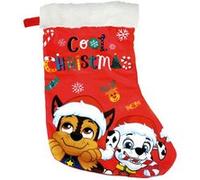 Chaussette de Noël The Paw Patrol Friendship 42 cm Polyester Rouge G