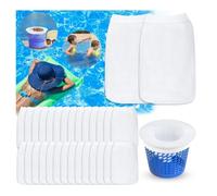 Chaussette piscine - Non spécifié - 30Pcs - Nylon élastique - Réutilisable - Filtre skimmer