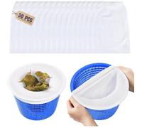 Chaussette Skimmer - 30pcs - Réutilisable - Protection Filtration - Prolonge Durée de Vie