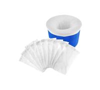 Chaussette Skimmer Piscine 10 Pièce, Chaussettes Skimmer Reutilisable pour Panier Skimmer, Filtre Skimmer Piscine pour Skimmer Blanc