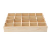 Chaussette Tiroir Organisateur Diviseur Sous-Vêtements Boîte De Rangement 20 Compartiments Empilable Placard Armoire Pour Ranger Chaussettes Mouchoirs Cravates Ceintures