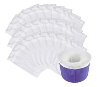 Chaussettes de Skimmer, Poche Filtrante Piscine de Réutilisable, pour Panier de Skimmer, Aspirateur, Filtre de Pompe, Piscine, Spa