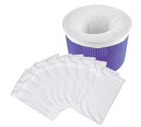 Chaussettes d'écumage de piscine, filtre de piscine élastique Durable, économiseur de filet de fuite, chaussettes de panier, fournitures de piscine