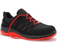 Chaussure basse de sécurité MADDOX W black-red Low ESD S3, T. 47