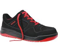 Chaussure basse de sécurité MAVERICK black-red Low ESD S3, taille 44