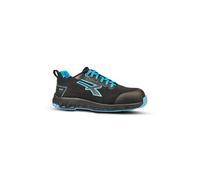 U-Power Chaussure basse de sécurité pour homme RED EGO DEON ESD S1PS RE20036 Noir bleu clair 43