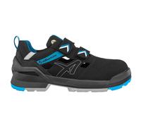 Chaussure de sécurité Albatros Forge Air low S1 black/blue selon EN ISO 20345:2022 S1 ESD FO SR noir taille 36