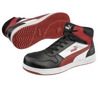 Puma Chaussure de sécurité Frontcourt S3L noir/blanc/rouge Taille 42