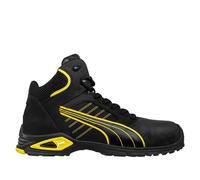 PUMA Chaussures de sécurité mi-hautes Amsterdam S3L noir/jaune 632240 Taille 42