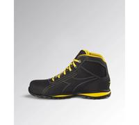 Diadora Chaussure de sécurité haute Utility Glove Mid S3S FO HRO résistante à l'eau Noir Taille 40
