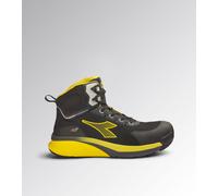 Chaussure de sécurité haute VORTEX DA2 MID S3S SC SR HRO ESD, Noir/Jaune chromé - DIADORA - 701.182041-C0401