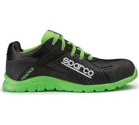 Chaussure de sécurité S24 SPARCO Pratice - Noir vert - Taille 45 - 07517