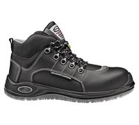 Chaussure de sécurité Sir Safety Platinum S3 en cuir nubuck avec embout composite et protection anti-perforation, taille 47, noir
