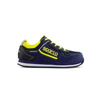 Sparco Chaussure de sécurité Gymkhana 07527 S1P ESD Sans métal HRO Bleu/jaune EU 45
