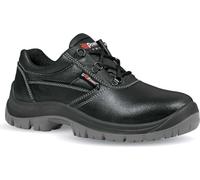 Chaussure de travail basse de sécurité en cuir hydrofuge, embout en acier anti-perforation, renfort sous le pied, semelle ergonomique enPolyuréthane- 40