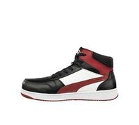 Chaussures de sécurité FRONTCOURT mi-haute S3L ESD Noir/Blanc/rouge - PUMA SAFETY - 630050 41