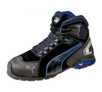 Puma Chaussures de sécurité mi-hautes Rio 632250 S3L noir/bleu Taille 47