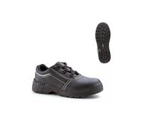 Chaussures de sécurité basses basic Nacrite S1P SRC - cuir noir - taille 44 Coverguard