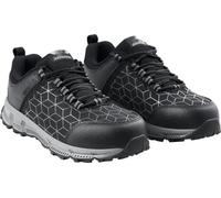 Chaussures à embout d'acier pour hommes, taille US 12, Chaussures de travail sportives, Baskets noires, Confortables, Durables, Chaussures de sécurité