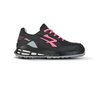 CHAUSSURES BASSES FEMME SYLVIE ESD S3 CI SRC NOIR-ROSE - U POWER - RN20134 39