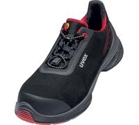 chaussures basses uvex 1 G2 S3 noir, rouge largeur 14 Gr. 43
