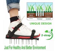 Chaussures De Jardin À Pointes De Pelouse, Sandales De Marche Revitalisantes, Chaussures À Ongles, Aérateur De Pelouse, Outil De Jardin, Scarpeur, Coupe-Ongles
