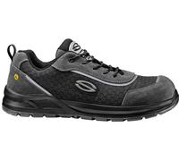 Chaussures de sécurité à demi-tige pour homme Sir Safety DIVINA S1P ESD avec embout en fibre de verre, noir, taille 42, noir