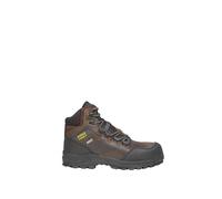 Chaussures de sécurité cuir AIGLE S3 NASSIO EVO DARK BROWN - étanche et respirante