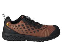 Chaussures de sécurité basses BOA Fit system Brun noisette/Noir T.48 - MASCOT - F0650-704-5409-48