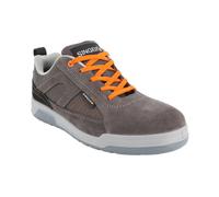 Chaussures de sécurité basses cuir croûte velours Singer BOCA - T.39