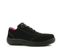 Chaussures de sécurité basses femme Lolita S3 SRA - noir et rose - T38 UNIWORK