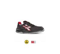 Baskets de sécurité basses - LISBONA - S3 CI SRC ESD - noir et rouge - T46 UPOWER