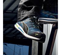 Chaussures de sécurité basses noir/bleu S1P BLAZE KNIT bleu - PUMA SAFETY - 643060 42