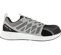 Reebok - Chaussures de sécurité Basses Noire et Grise en Maille Nylon Embout Composite S1P SRC 41 - Gris/Noir