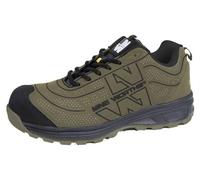 Chaussures de Sécurité Basses Spill - Taille 40 - Kaki/Noir - Résistant et Confortable - D-Work