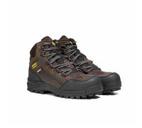 Aigle Chaussures de sécurité NASSIO EVO S3 cuir étanche respirante Dark Brown