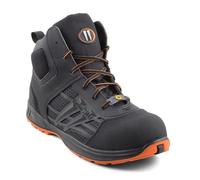 Chaussures de sécurité haute noire GASTON MILLE NEPTUNE S3 AN HI CI SRA ESD - NEHN30 45