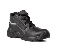 Chaussures de sécurité hautes basic Nacrite S1P SRC - cuir noir - taille 47 Coverguard
