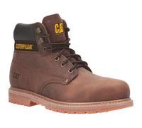 Chaussures De Sécurité Hautes - Caterpillar Powerplant Marron S3 HRO SRA - Cuir