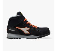 Diadora Chaussures de sécurité hautes GLOVE MDS S3S FO HRO SR noir et orange fluo Taille 43