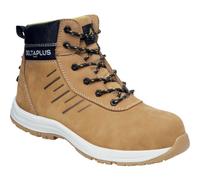 Chaussures de sécurité hautes SAGA2 S3S HRO WPA FO A E SR - cuir jaune - taille 43 DELTA PLUS