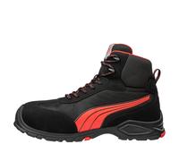 Chaussures de sécurité mi-hautes S1PL MADRID noir/rouge - PUMA SAFETY - 632260 40