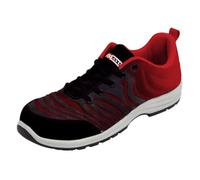 Chaussures de sécurité - Modèle #10.37 - KS TOOLS - Noir-Rouge 42