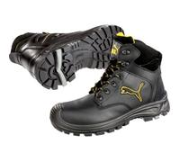 Chaussures de sécurité montante Puma Borneo Black Mid S3 SRC - Noir 44