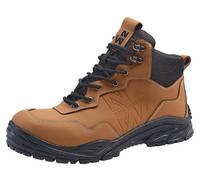 Chaussures de Sécurité Montantes Fuji - Taille 44 - Camel - Résistant et Confortable - D-Work