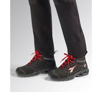 Chaussures de securité montantes noires/rouges Utility x Ducati Corse SHARK ENGINE MID S3S FO SR ESD - Diadora - 181227C1462 44