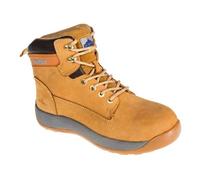 Chaussures De Sécurité Montantes Portwest Brodequin Constructo Nubuck S3 Hro - Noir - 42
