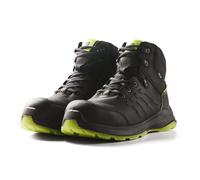 Chaussures de sécurité montantes S3S Blaklader pointure 45 noir/vert citron