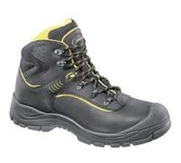 Albatros Work Chaussures de sécurité Gravel Mid S3 SRC Noir/Jaune Pointure 43
