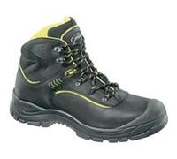 Albatros Work Chaussures de sécurité montantes Gravel Mid S3 SRC Noir/Jaune Taille 46